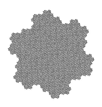 Curva de Peano-Gosper - N=5